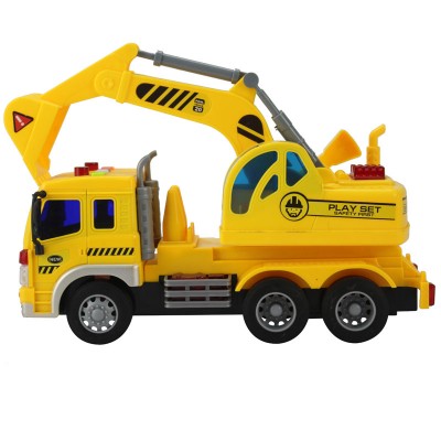 Car Toy Construction Truck with Excavator for Kids