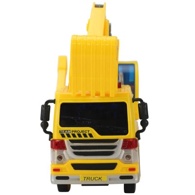 Simulation Toy Construction Truck with Excavator for Kids