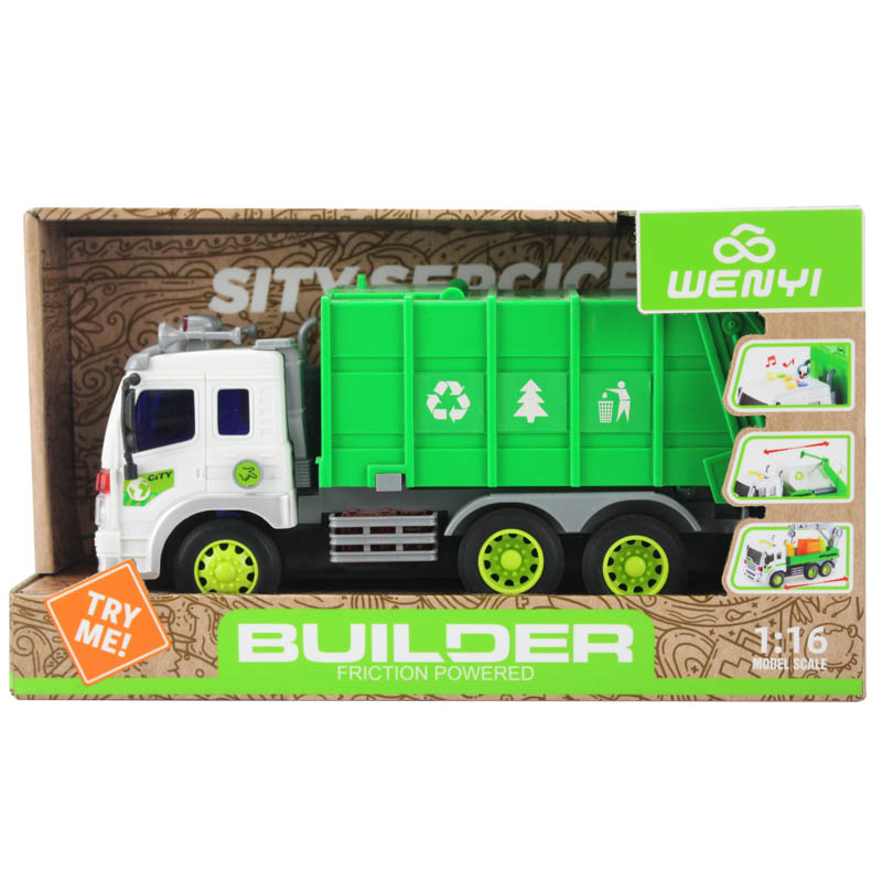 Toy Garbage Truck for Kids